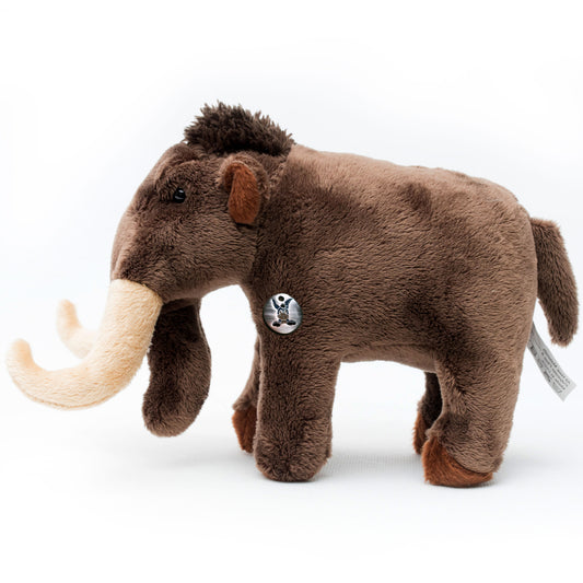 Mammut Kuscheltier dunkelbraun Plüsch Urzeitelefant ETHAN