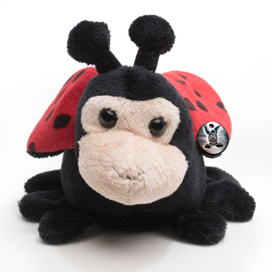 Marienkäfer Kuscheltier Glückskäfer Käfer rot Insekt LUCKY