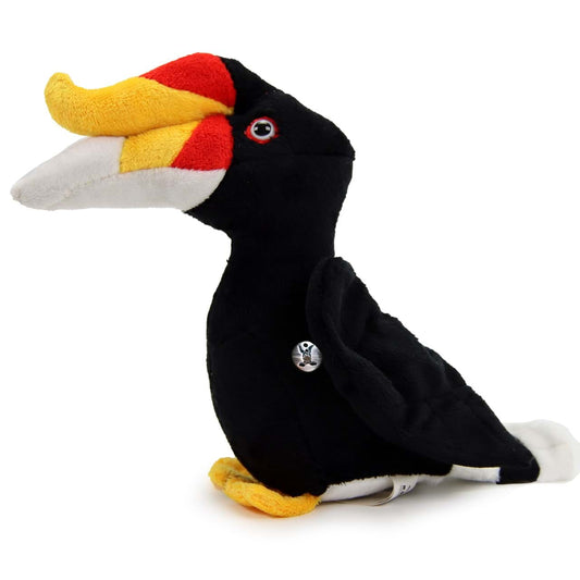 Nashornvogel Kuscheltier Vogel Hornvogel Plüsch Wildvogel PACO
