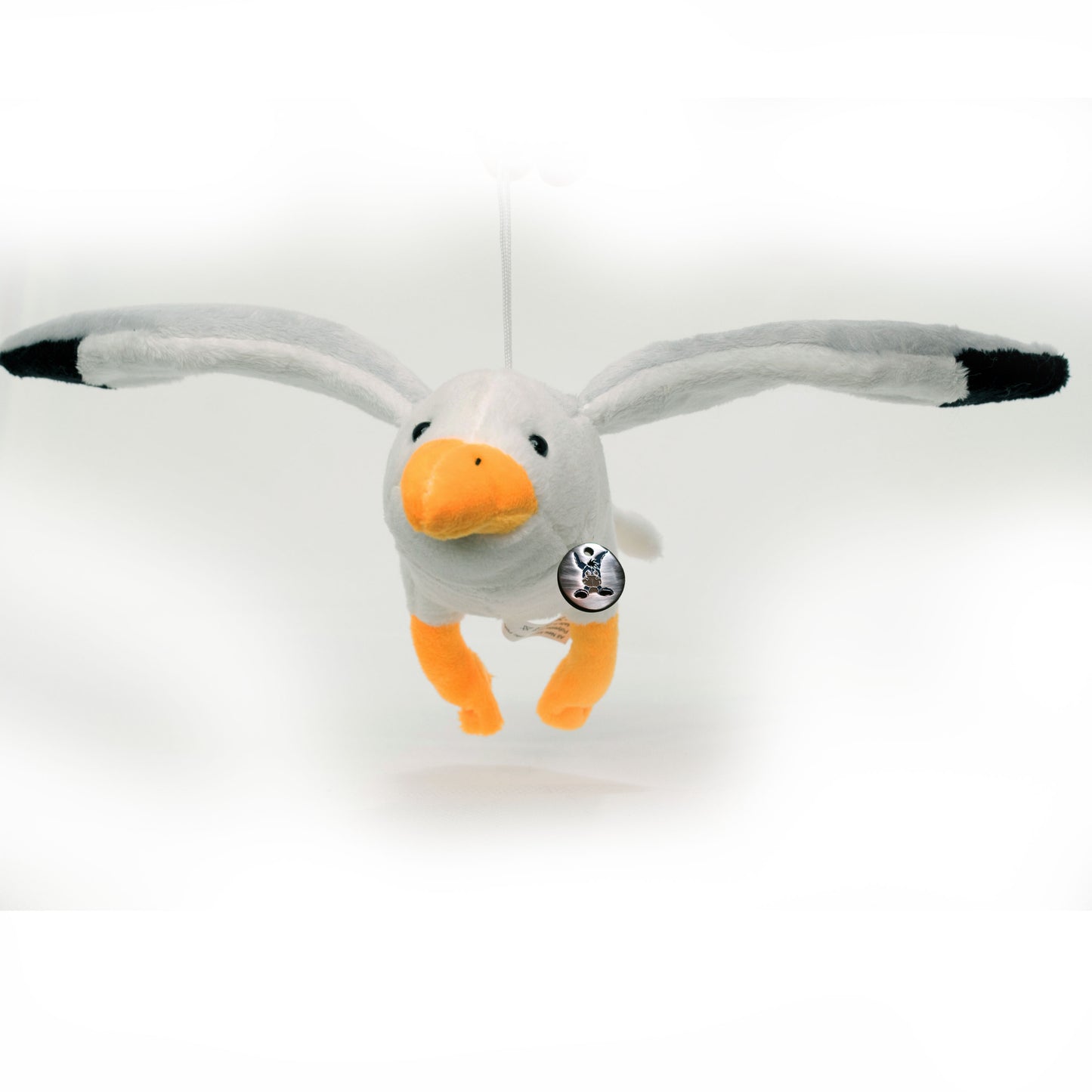 Möwe Kuscheltier Vogel Silbermöwe Mittelmeermöwe Plüsch BADOS