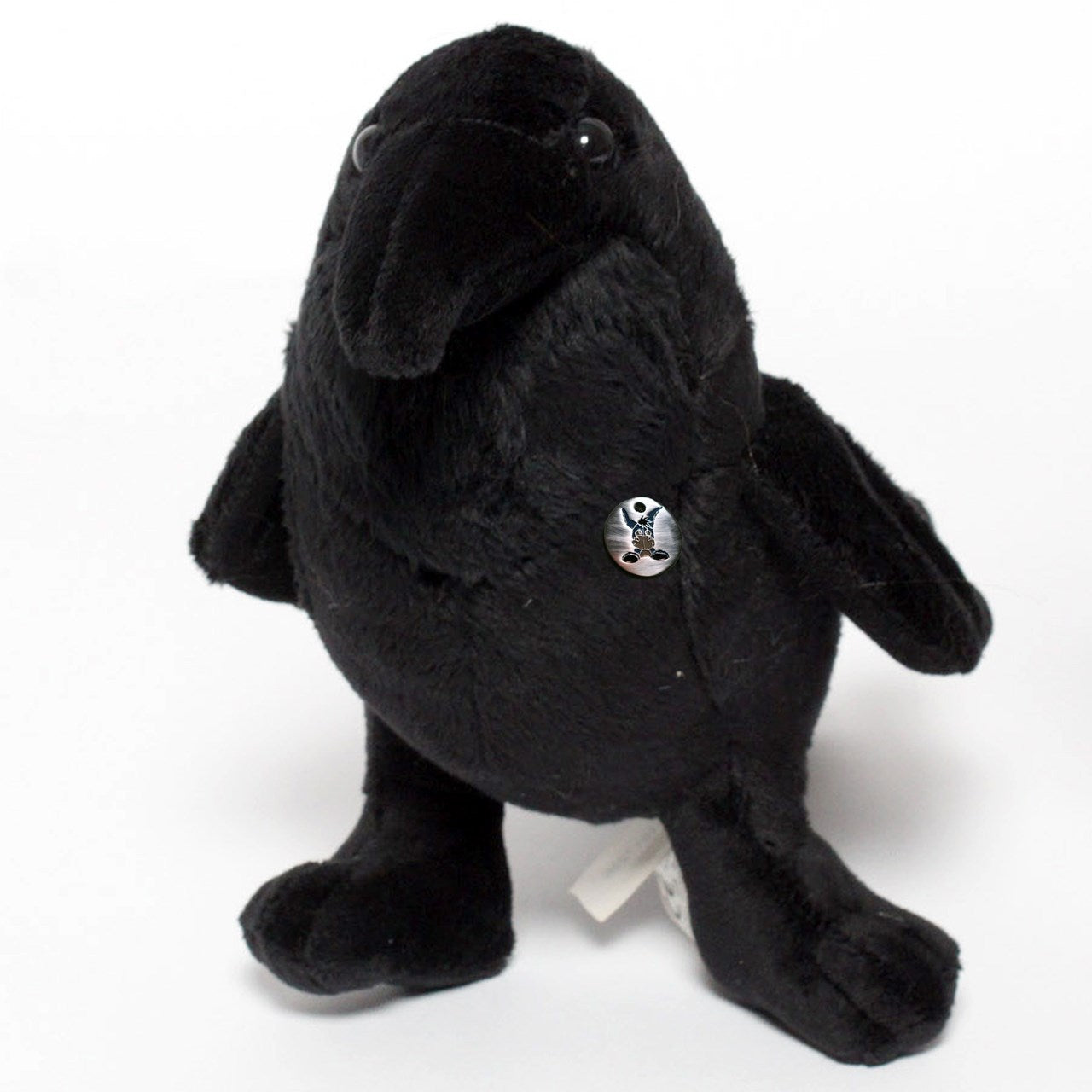 Rabe Kuscheltier Vogel schwarz Krähe Kohlrabe Plüschtier HUGIN