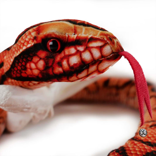 Regenbogen Boa Kuscheltier XL Würgeschlange Plüsch NESAYA