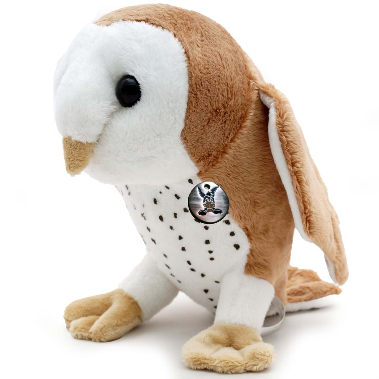 Schleiereule Kuscheltier Eule Vogel Greif Plüschtier FJODOR