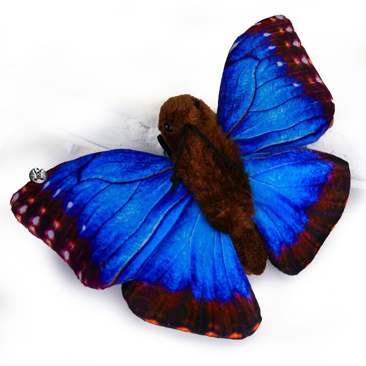Schmetterling Kuscheltier Blauer Morphofalter Insekt MORRIS