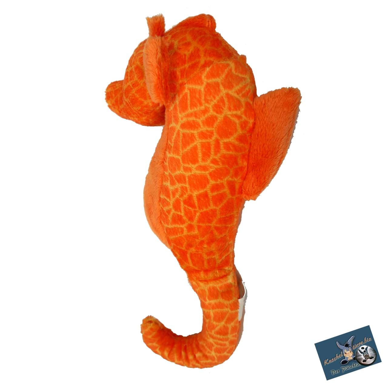 Seepferdchen Kuscheltier Seenadel orange 24 cm Plüschtier OLGA
