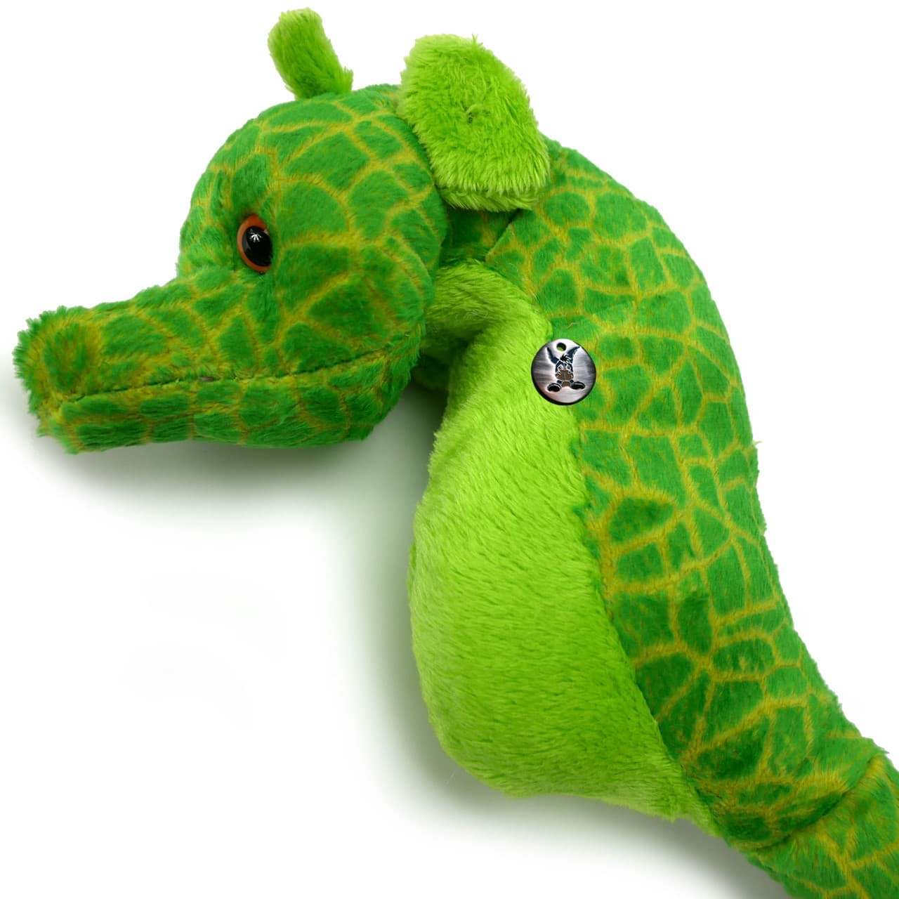 Seepferdchen Kuscheltier Seenadel grün 24 cm Plüschtier EFIA