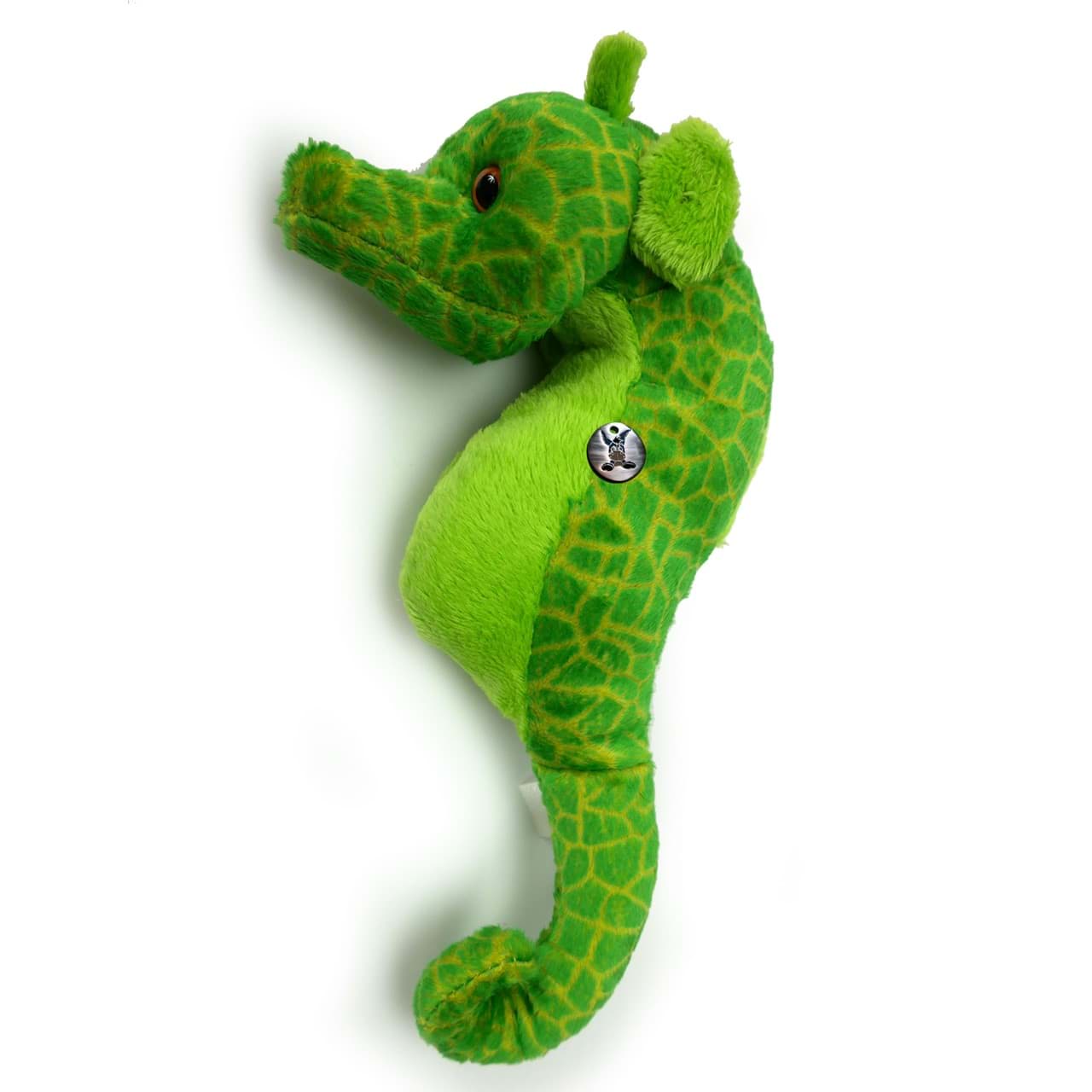 Seepferdchen Kuscheltier Seenadel grün 24 cm Plüschtier EFIA