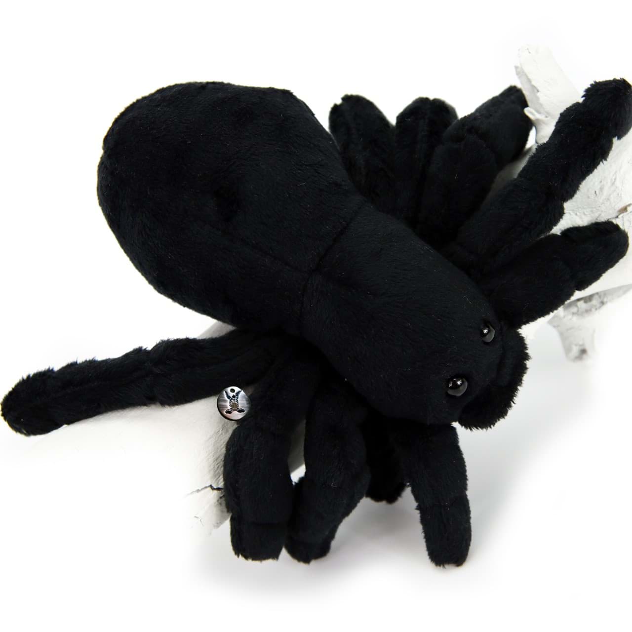 Spinne Kuscheltier Vogelspinne schwarz Plüschtier TARANTULA