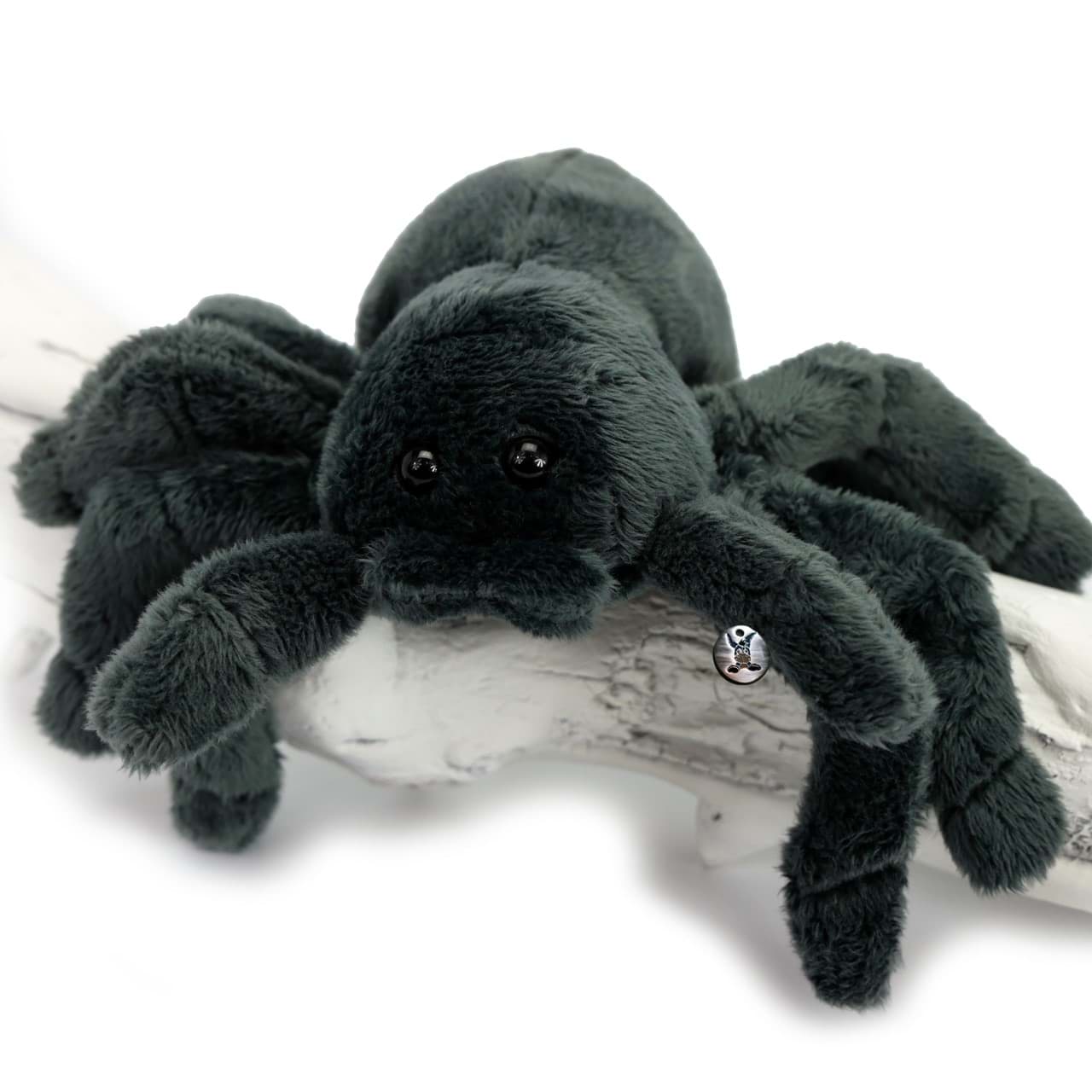 Spinne Kuscheltier Spider Vogelspinne grau Tarantel Plüsch WILBUR