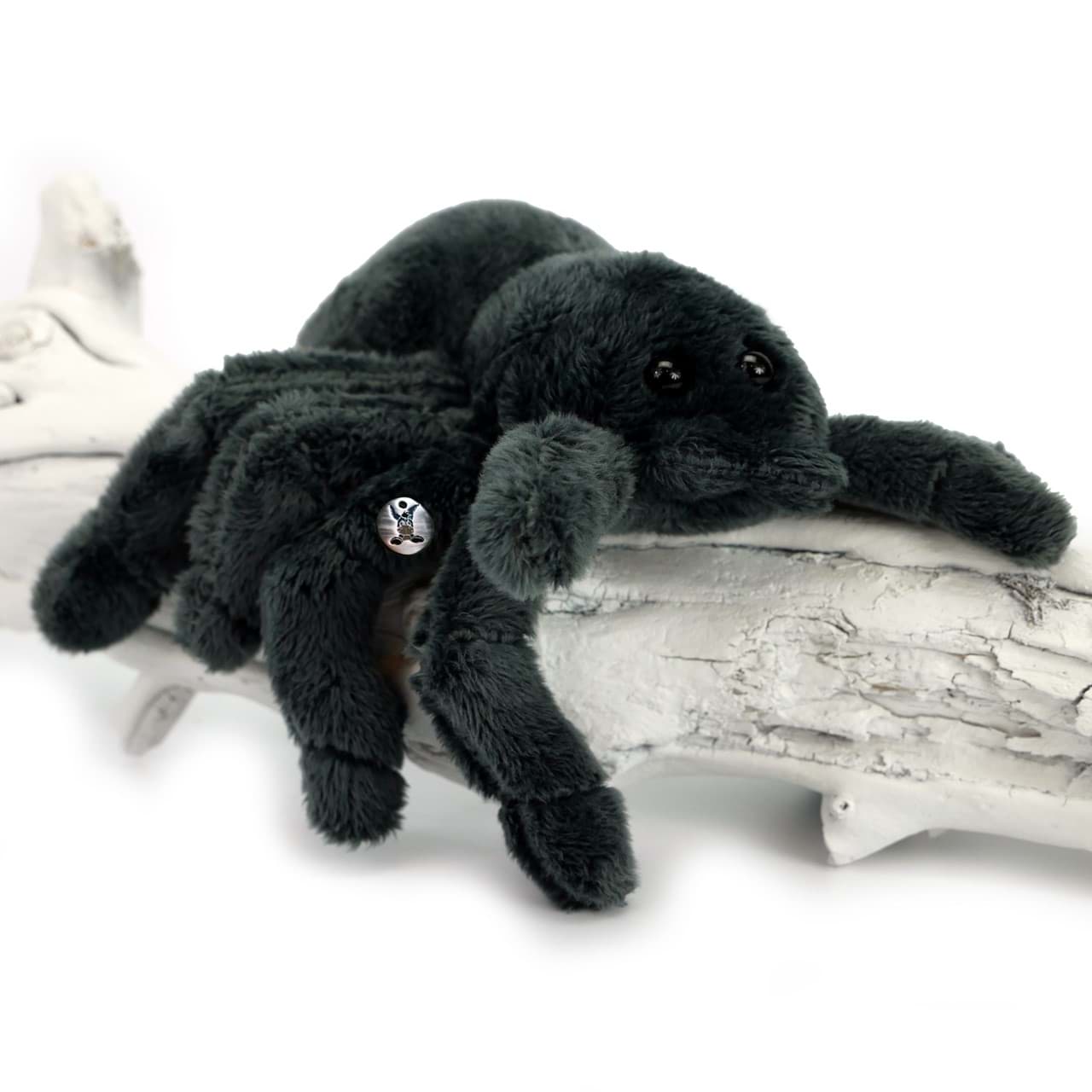 Spinne Kuscheltier Spider Vogelspinne grau Tarantel Plüsch WILBUR