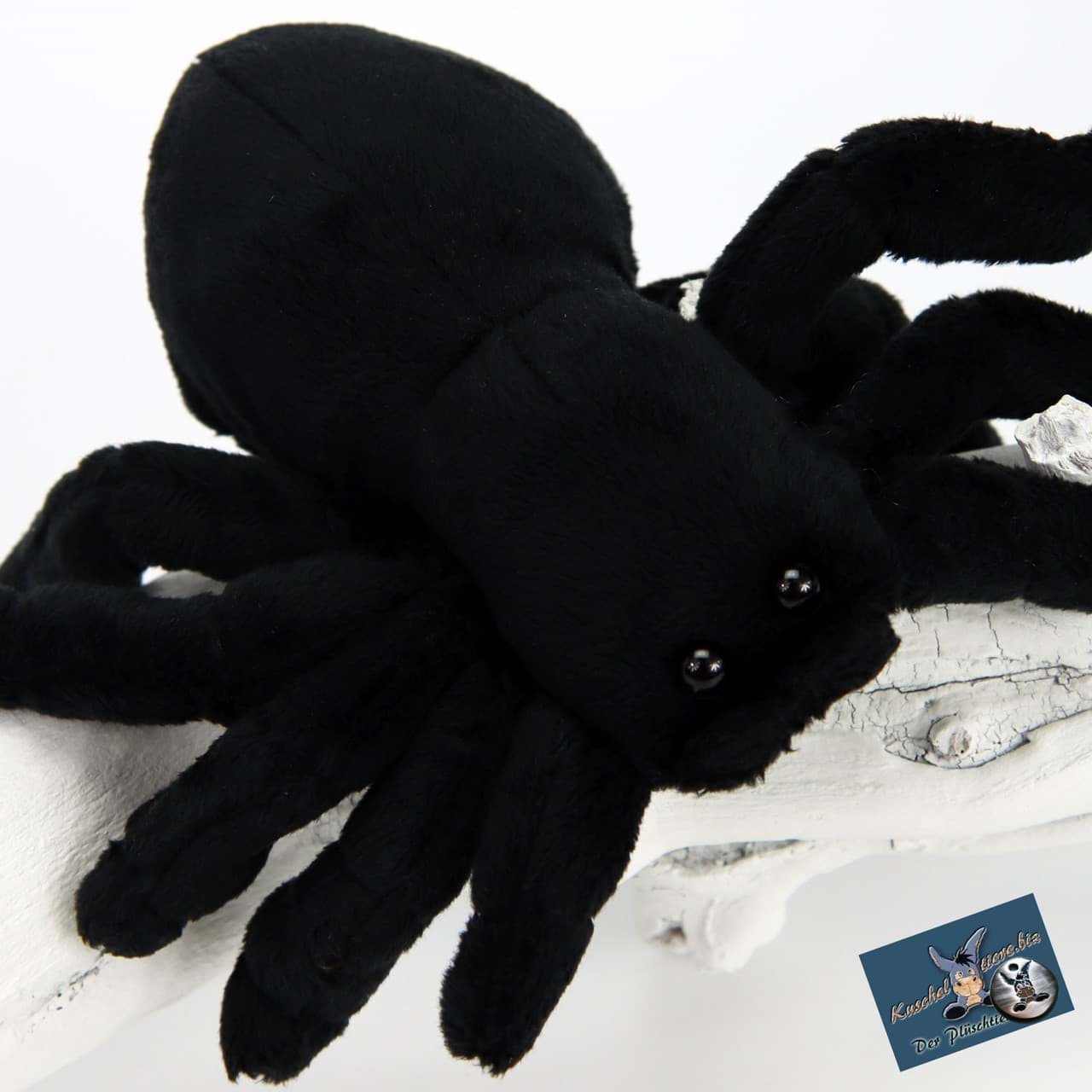 Spinne Kuscheltier Vogelspinne schwarz Plüschtier TARANTULA