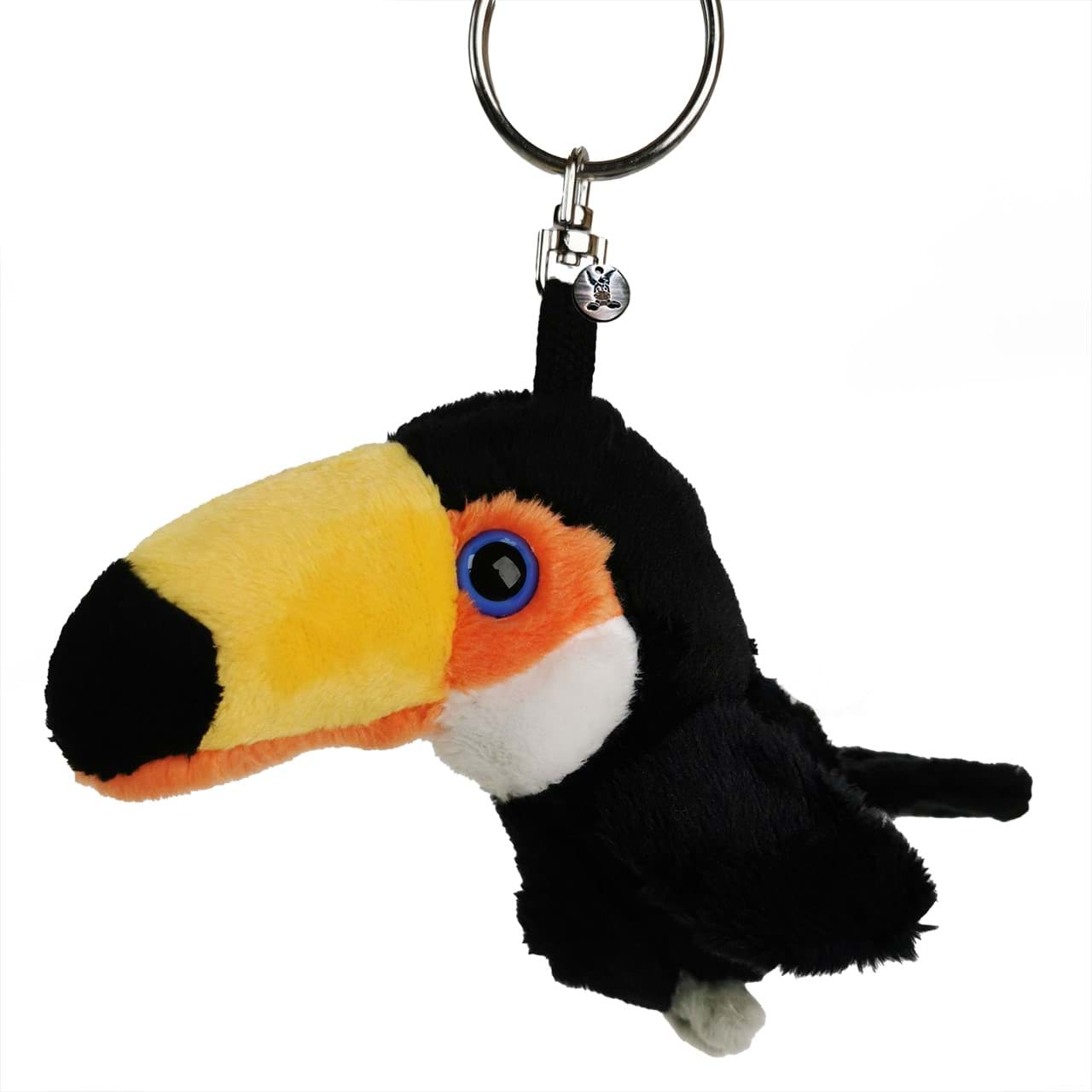 Tukan Schlüsselanhänger Fischertukan Vogel Plüsch NIRAN