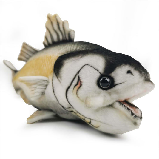 Plüsch Barsch 37cm Fisch Karpfen Realistisch Premium Deko Stofftier