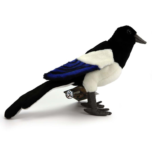 Elster PREMIUM Plüschtier Rabe Vogel Dekotier SHADY