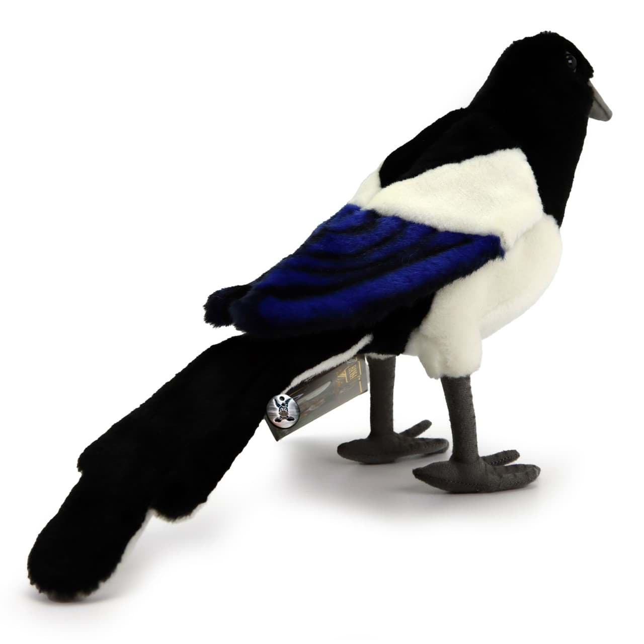 Elster PREMIUM Plüschtier Rabe Vogel Dekotier SHADY
