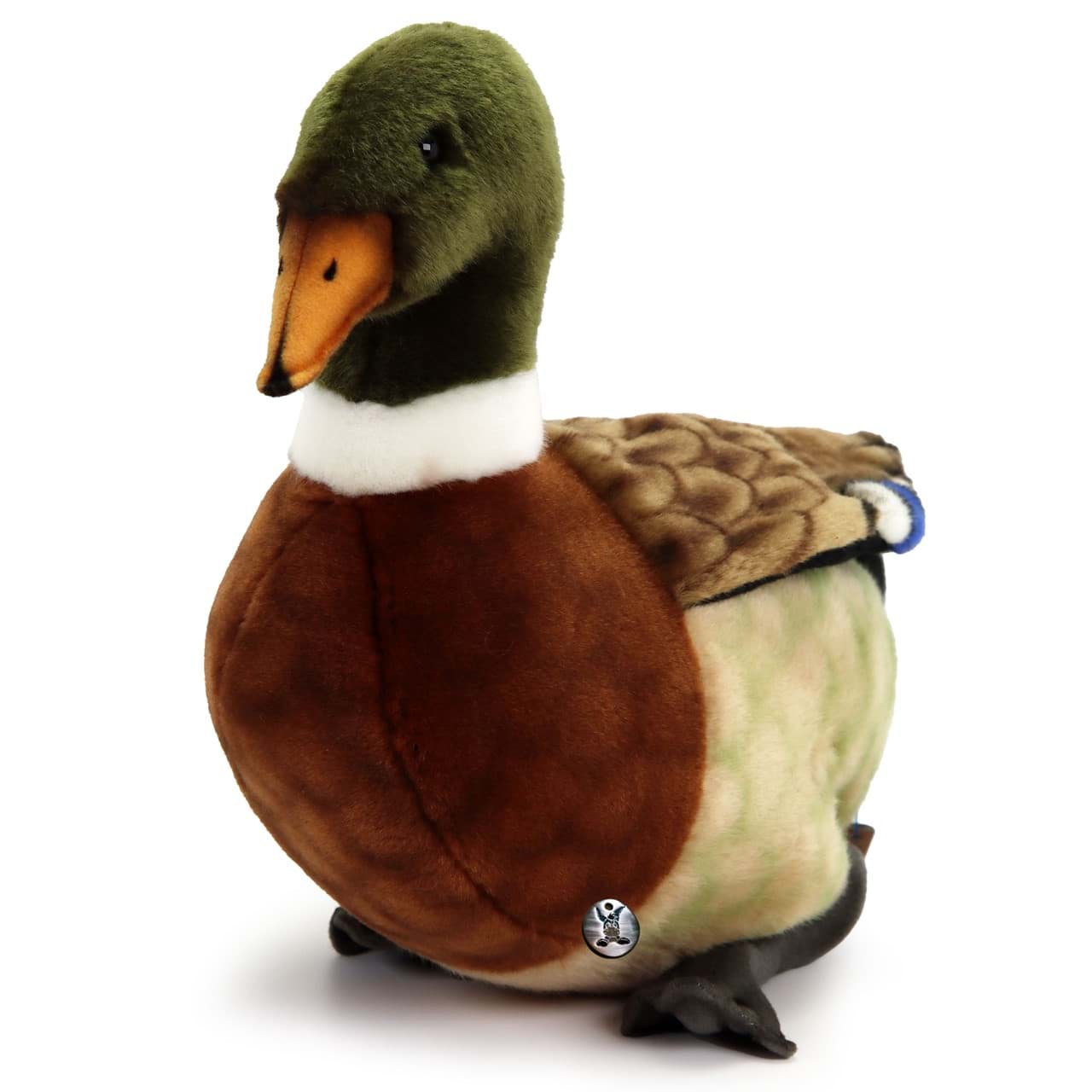 Ente 30cm Stockente Erpel Vogel Wasservogel Realistisch Deko Stofftier Plüschtier