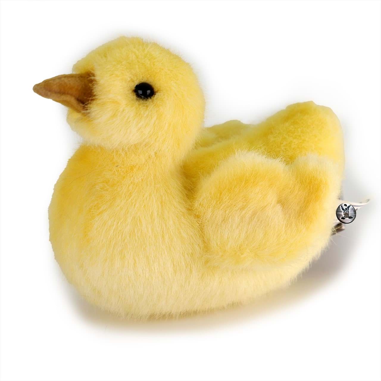 Entchen 14cm Ente Küken Entlein Vogel Realistisch Deko Stofftier Plüschtier