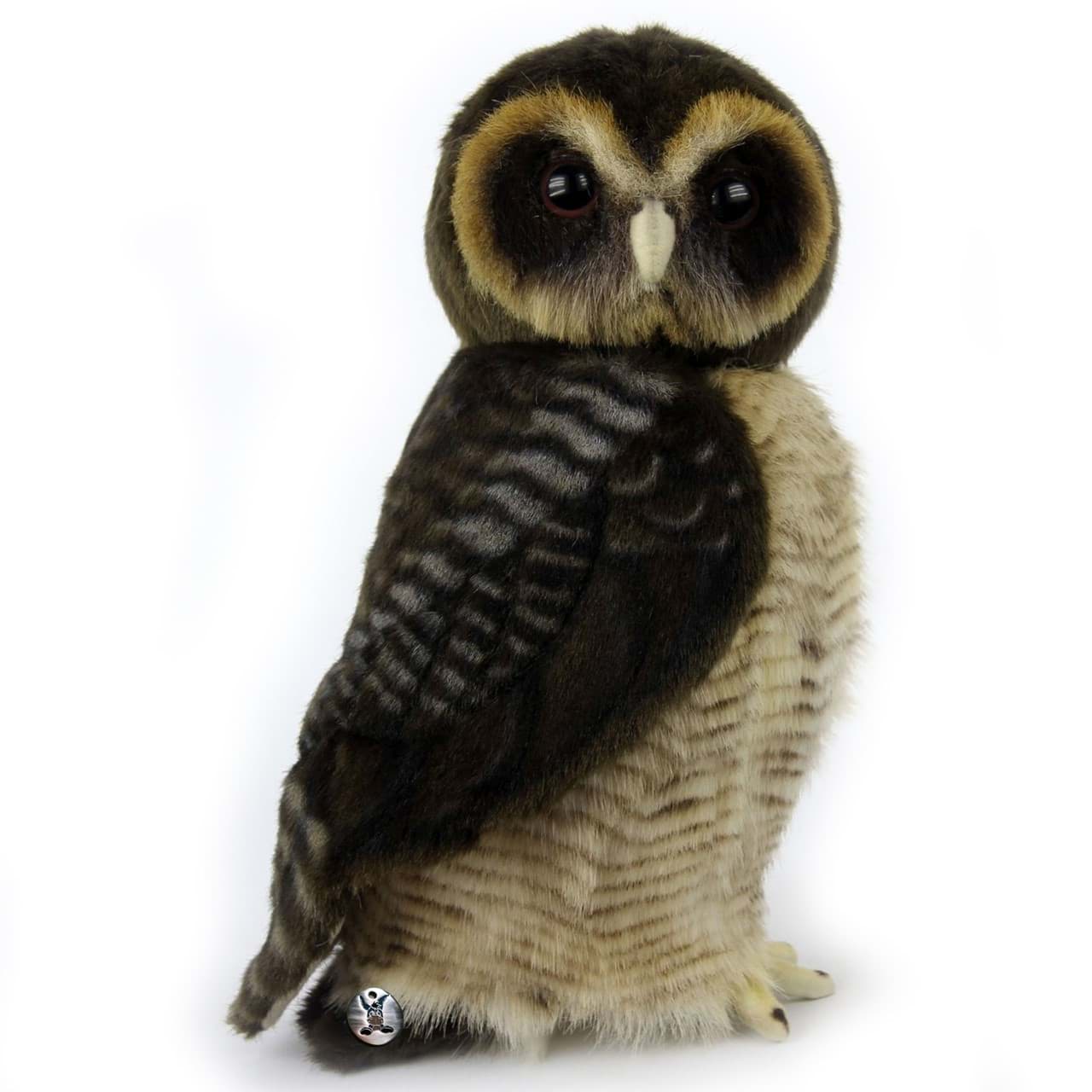 Eule PREMIUM Vogel Malaienkauz Plüschtier Dekotier ARAMIS