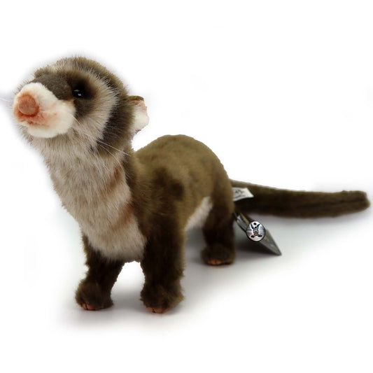 Frettchen PREMIUM Iltis Marder Sammeltier Plüsch Dekotier FERDY