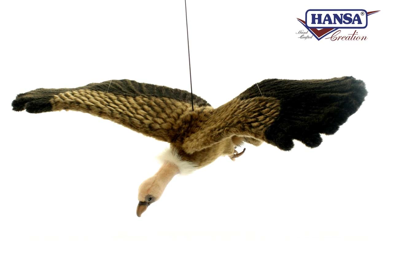 Geier fliegend PREMIUM Plüschtier Vogel Dekotier 95 cm VULKAN