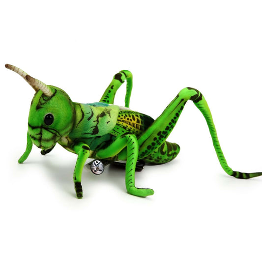 Grashüpfer PREMIUM Insekten Heuschrecke Plüsch Dekotier HORTI