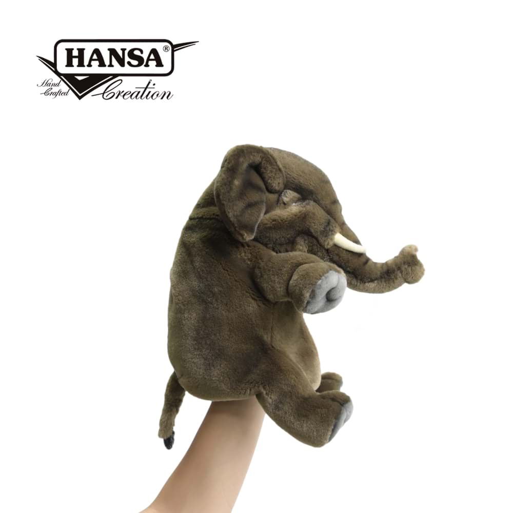 Handpuppe Elefant Plüsch PREMIUM Spielzeug Plüschtier DONYO