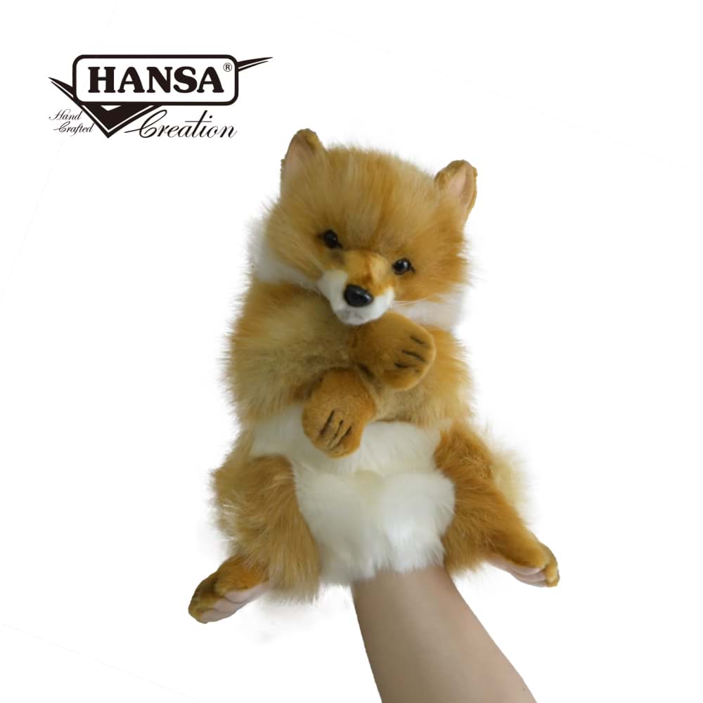 Handpuppe Fuchs Rotfuchs Plüsch PREMIUM Spielzeug GINO