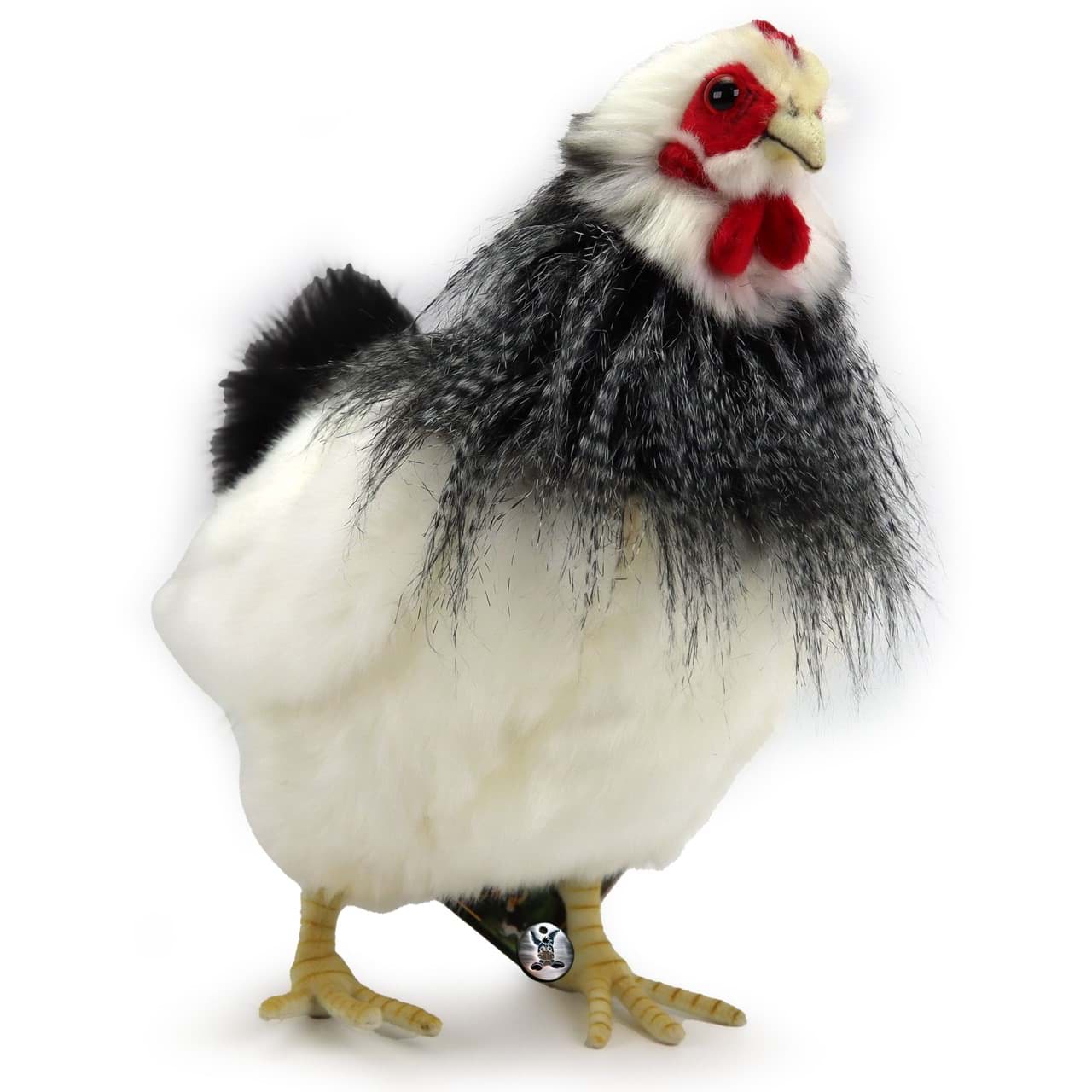 Plüsch Huhn Hahn Lakenfelder 27cm Realistisch Premium Deko Stofftier