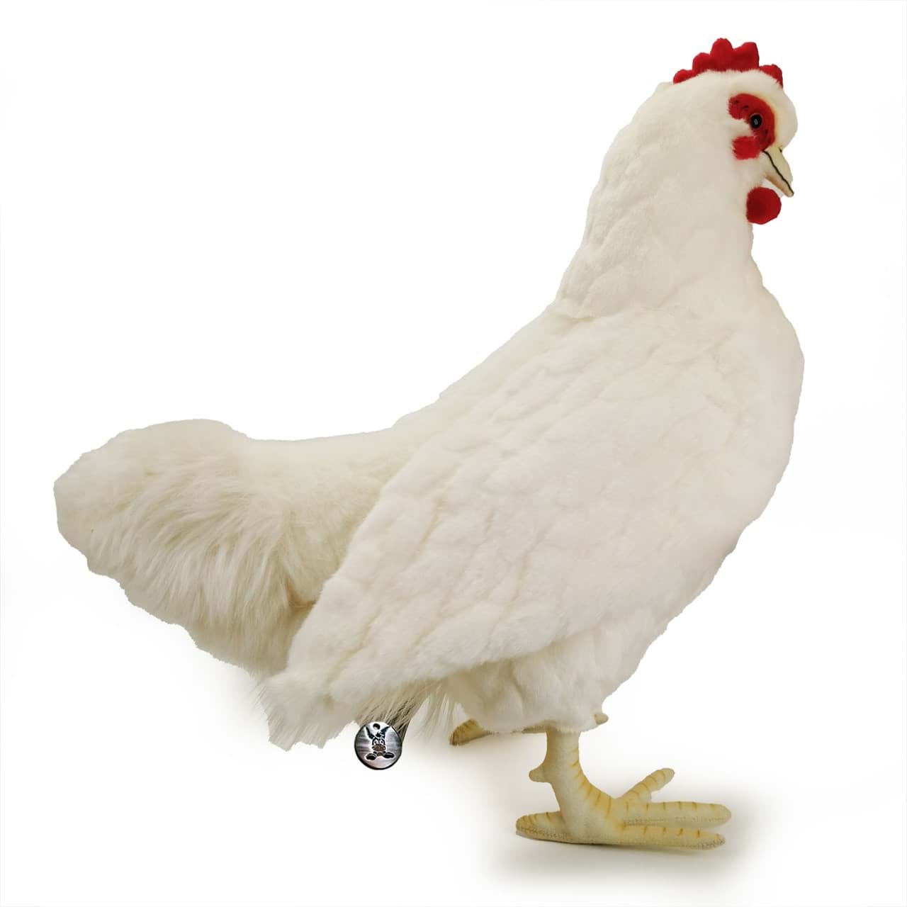Huhn PREMIUM Plüschtier weiss Henne Vogel Dekotier BLENDA