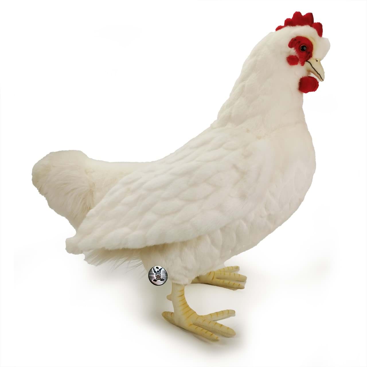 Huhn PREMIUM Plüschtier weiss Henne Vogel Dekotier BLENDA