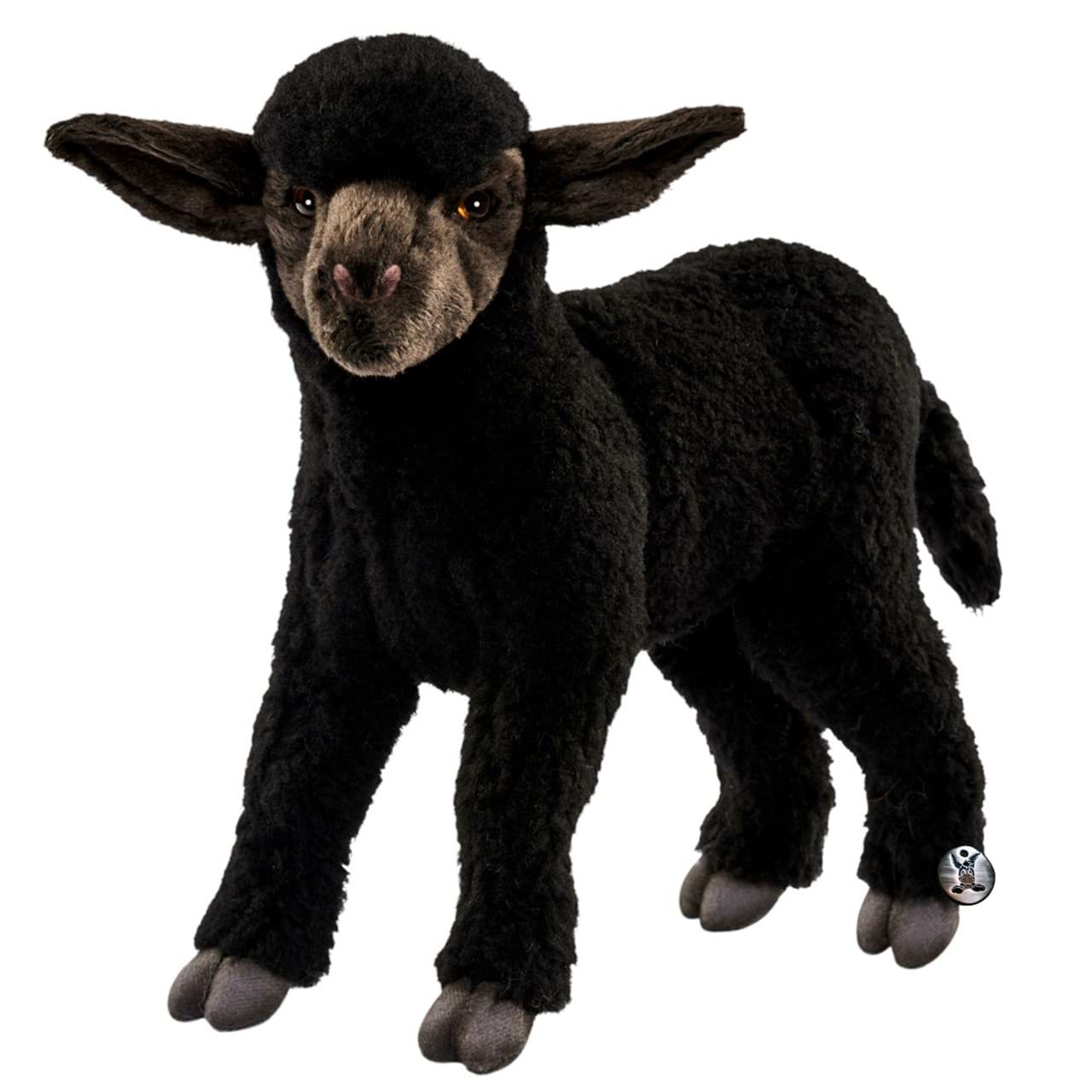 Lamm PREMIUM Schaf schwarz Sammeltier Plüsch Dekotier CAESAR