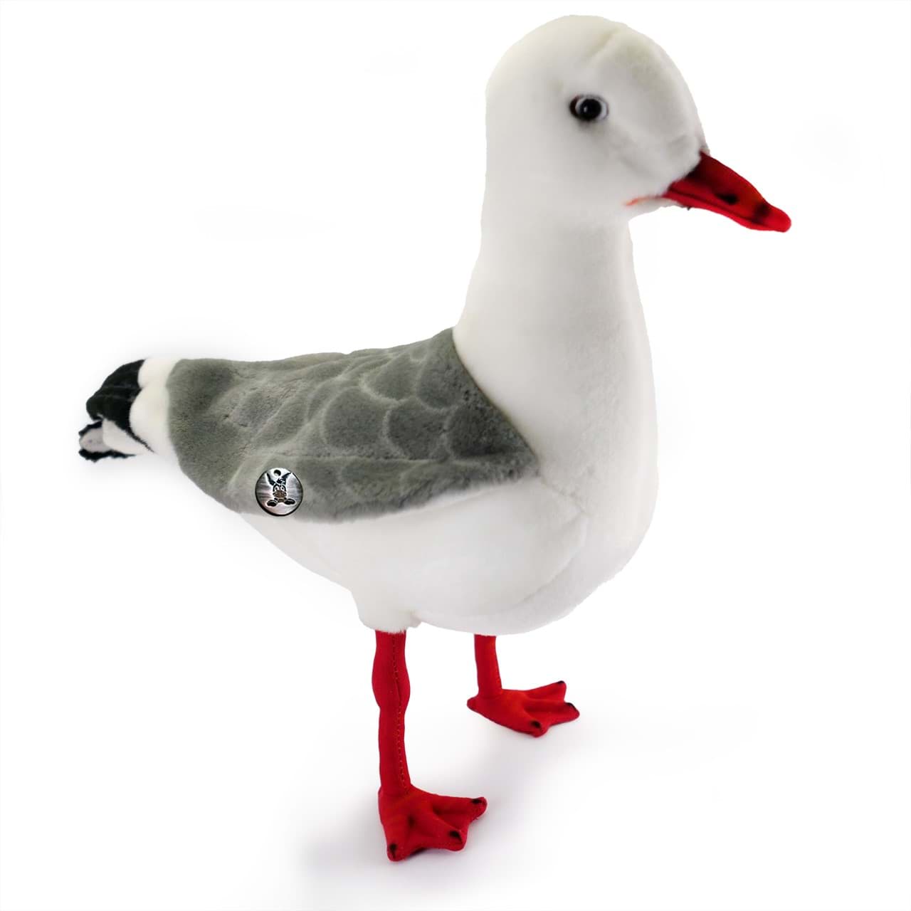 Möwe PREMIUM Plüschtier Seemöwe Vogel stehend Dekotier NILS