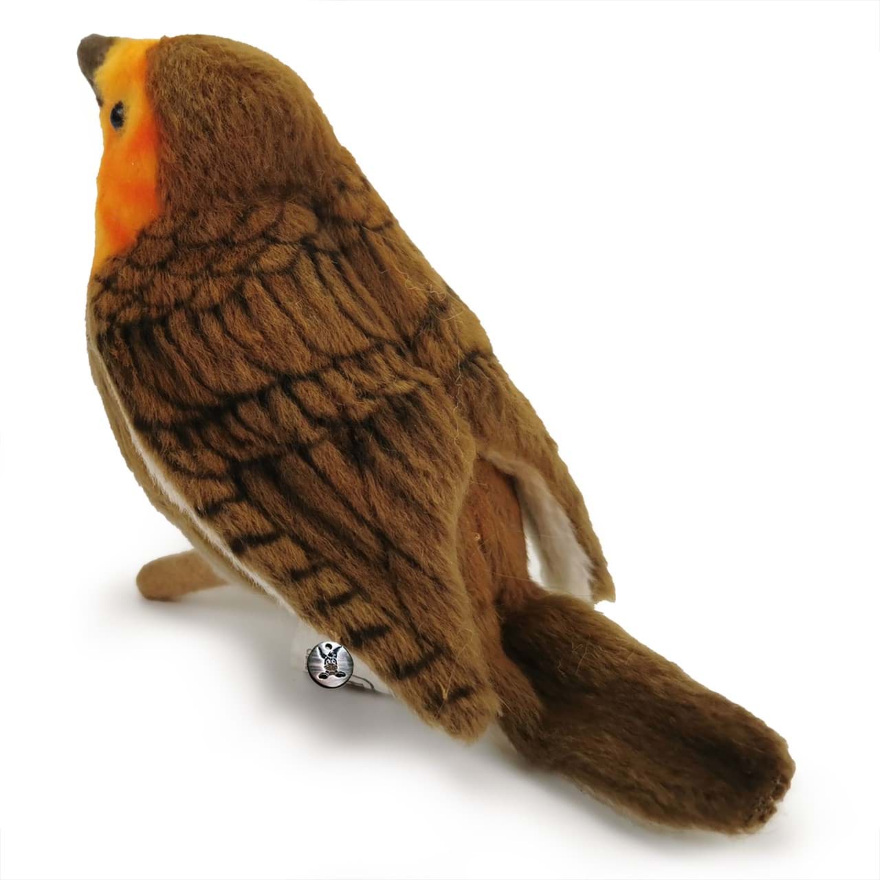 Rotkehlchen PREMIUM Plüschtier Meise Vogel Dekotier QUERINDA