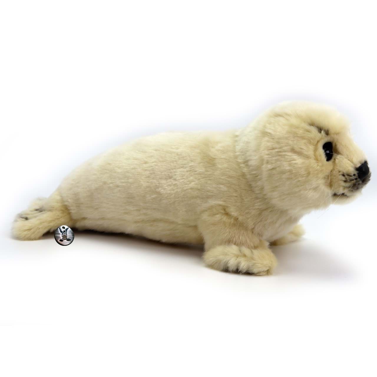 Robbe Kuscheltier PREMIUM Seehund beige Plüsch JONTE