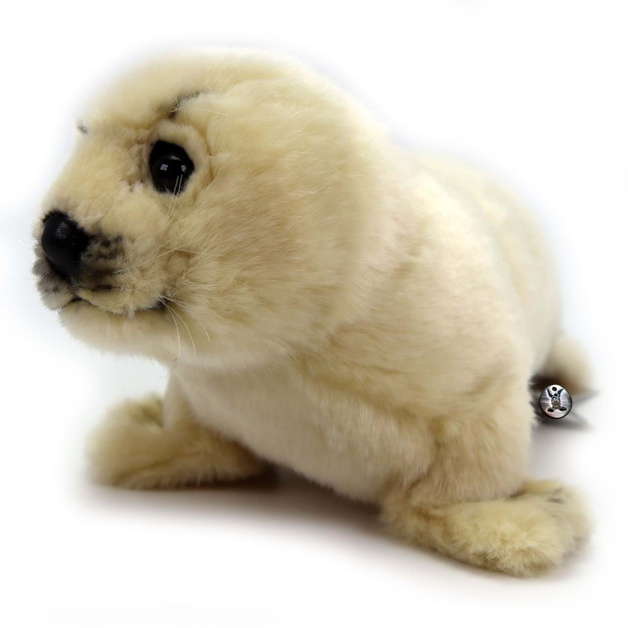 Robbe Kuscheltier PREMIUM Seehund beige Plüsch JONTE