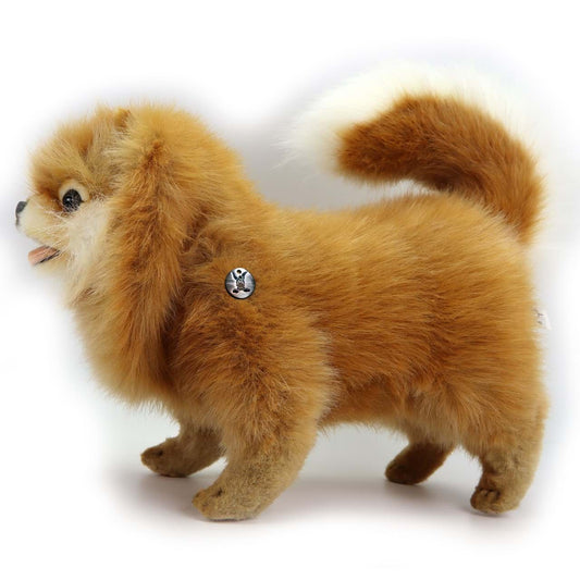 Zwergspitz PREMIUM Hund Pomeranian Plüsch Dekotier PRISCO