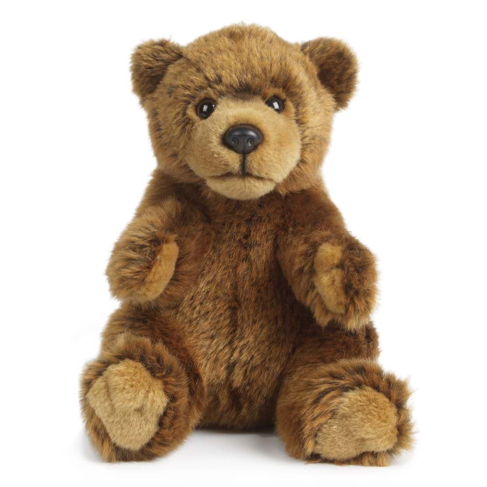 Bär Kuscheltier Teddy Braunbär sitzend Plüschtier JANUS