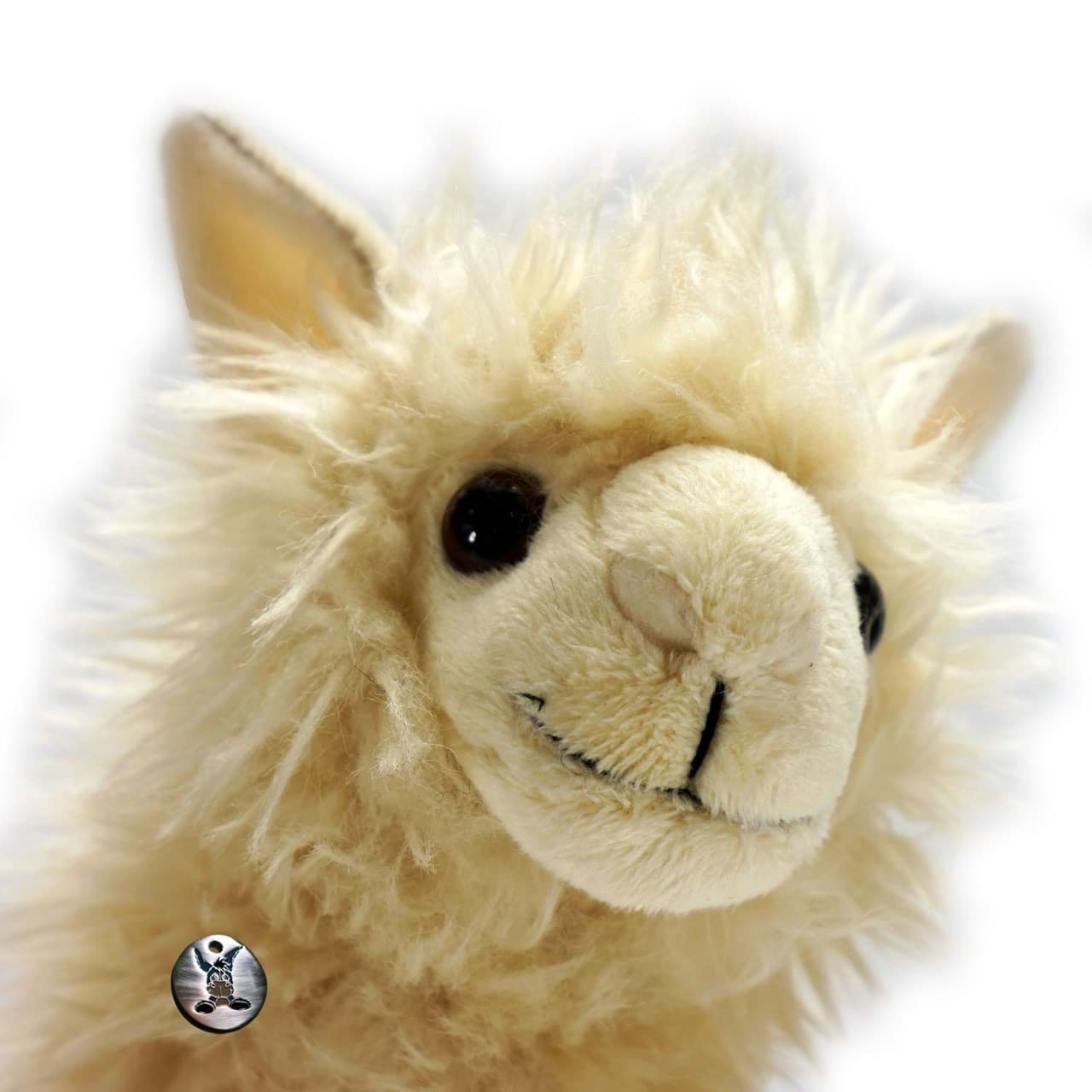 Alpaka Kuscheltier Lama cremeweiss PREMIUM Plüsch YUKI