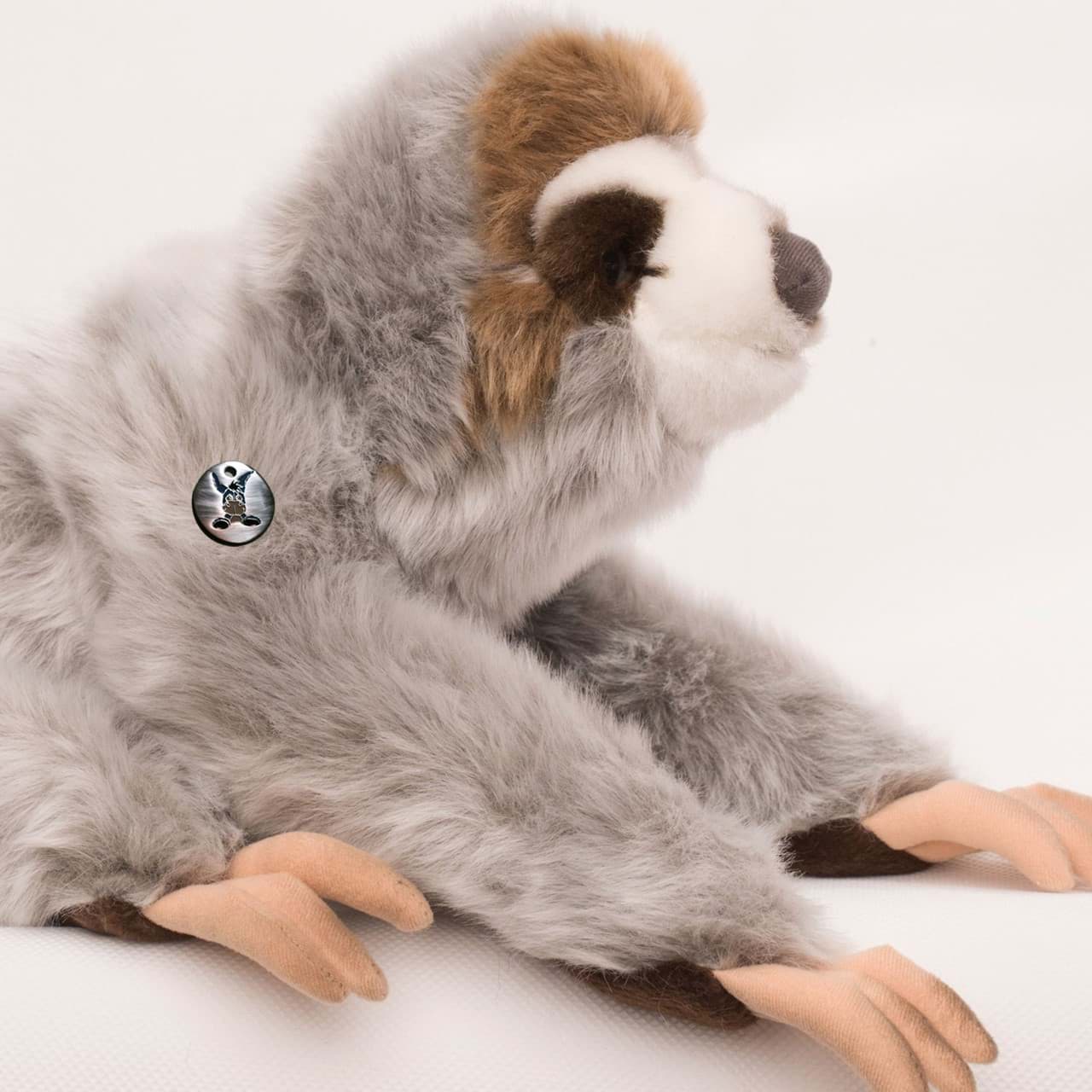 Faultier Kuscheltier PREMIUM Plüschtier liegend LEIKA