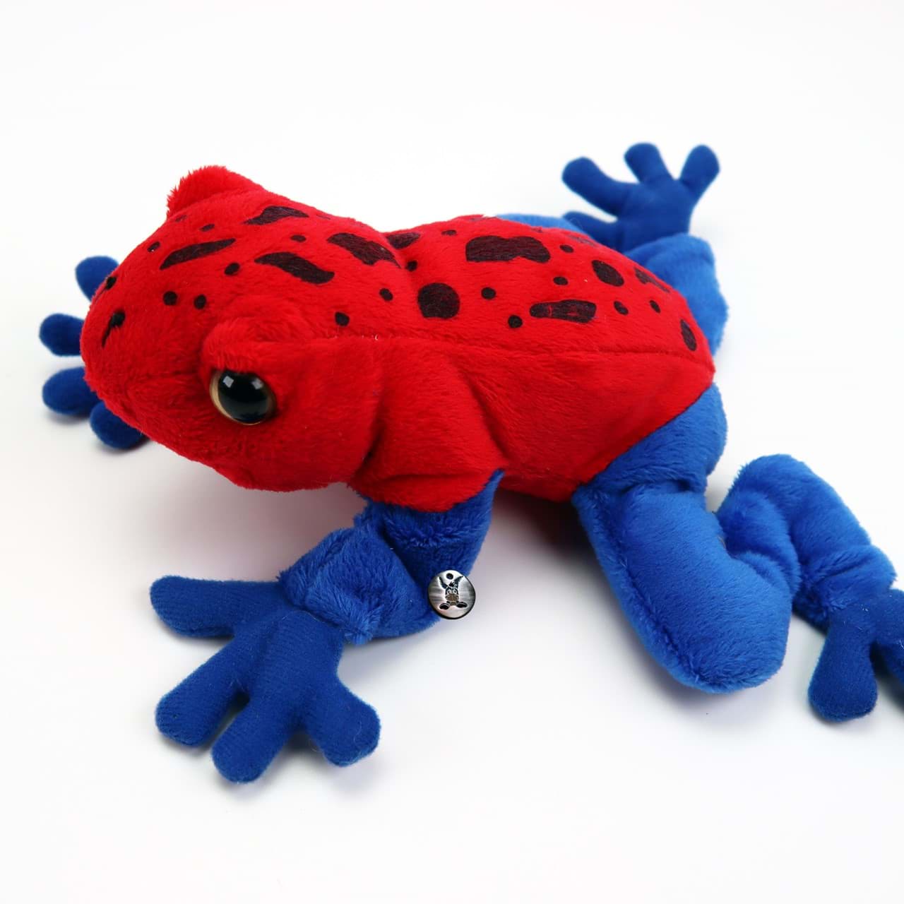 Frosch Kuscheltier Erdbeerfrosch Pfeilgiftfrosch BLUE-JEANS