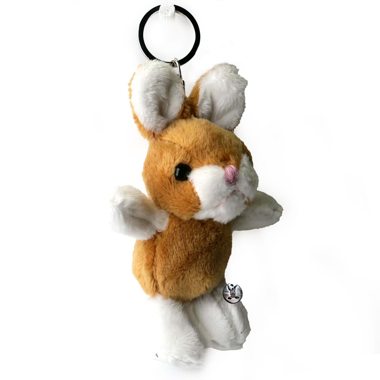 Hase Schlüsselanhänger Häschen Kaninchen Plüschtier HASI