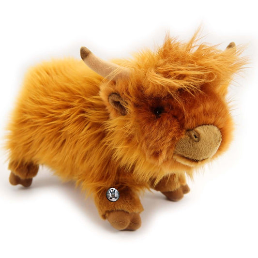 Hochlandrind Kuscheltier Kuh Zottelrind PREMIUM Plüsch UMBRA