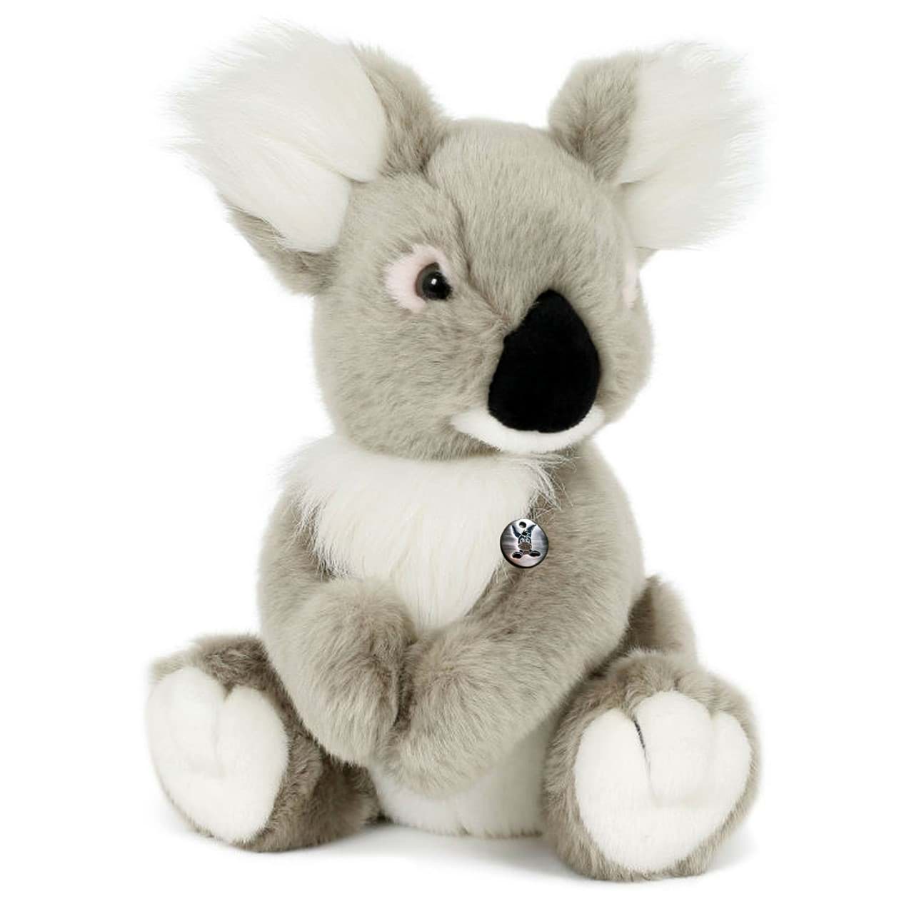 Koala Kuscheltier sitzend mit Klettband Plüsch WOOMERA