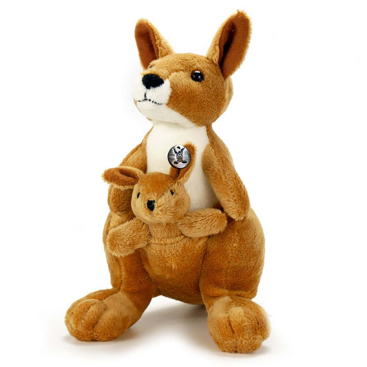 Känguru Kuscheltier mit Baby Plüschtier KIMBERLY