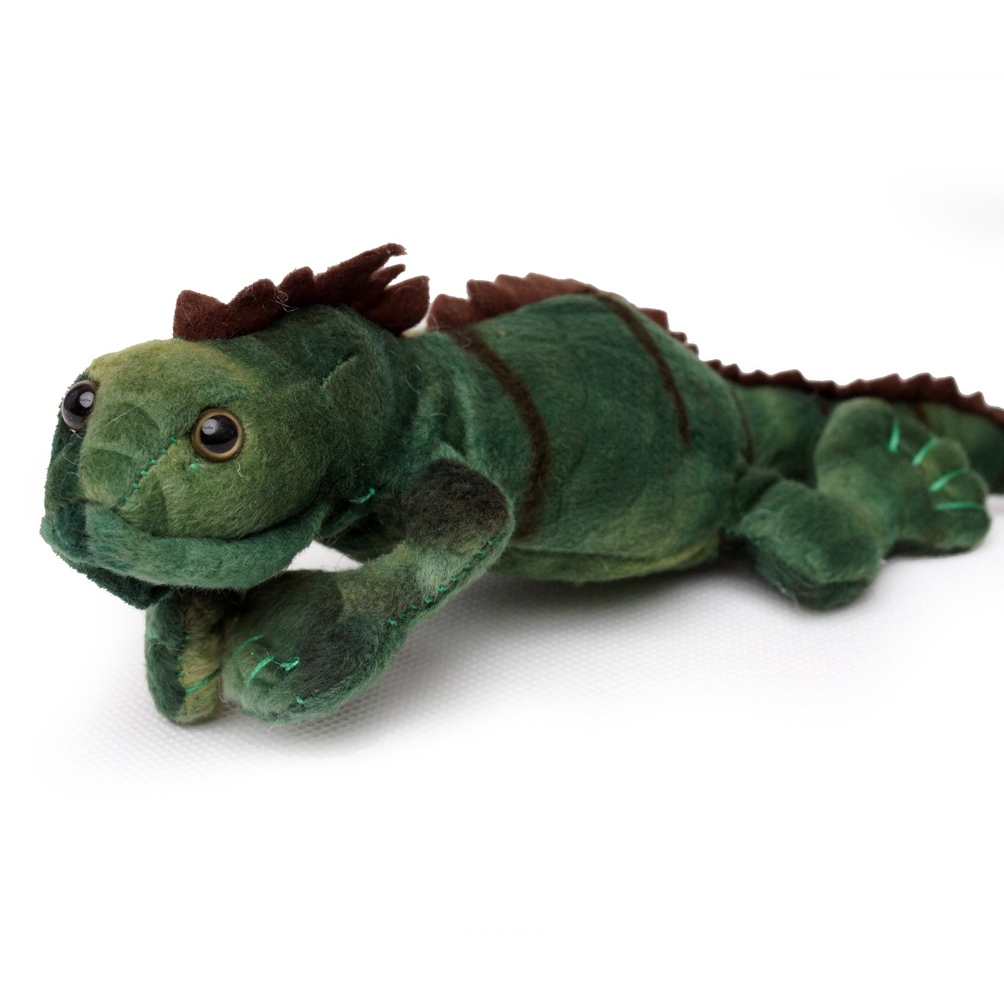 Leguan Kuscheltier grün Iguana Echse Plüsch MANDAL