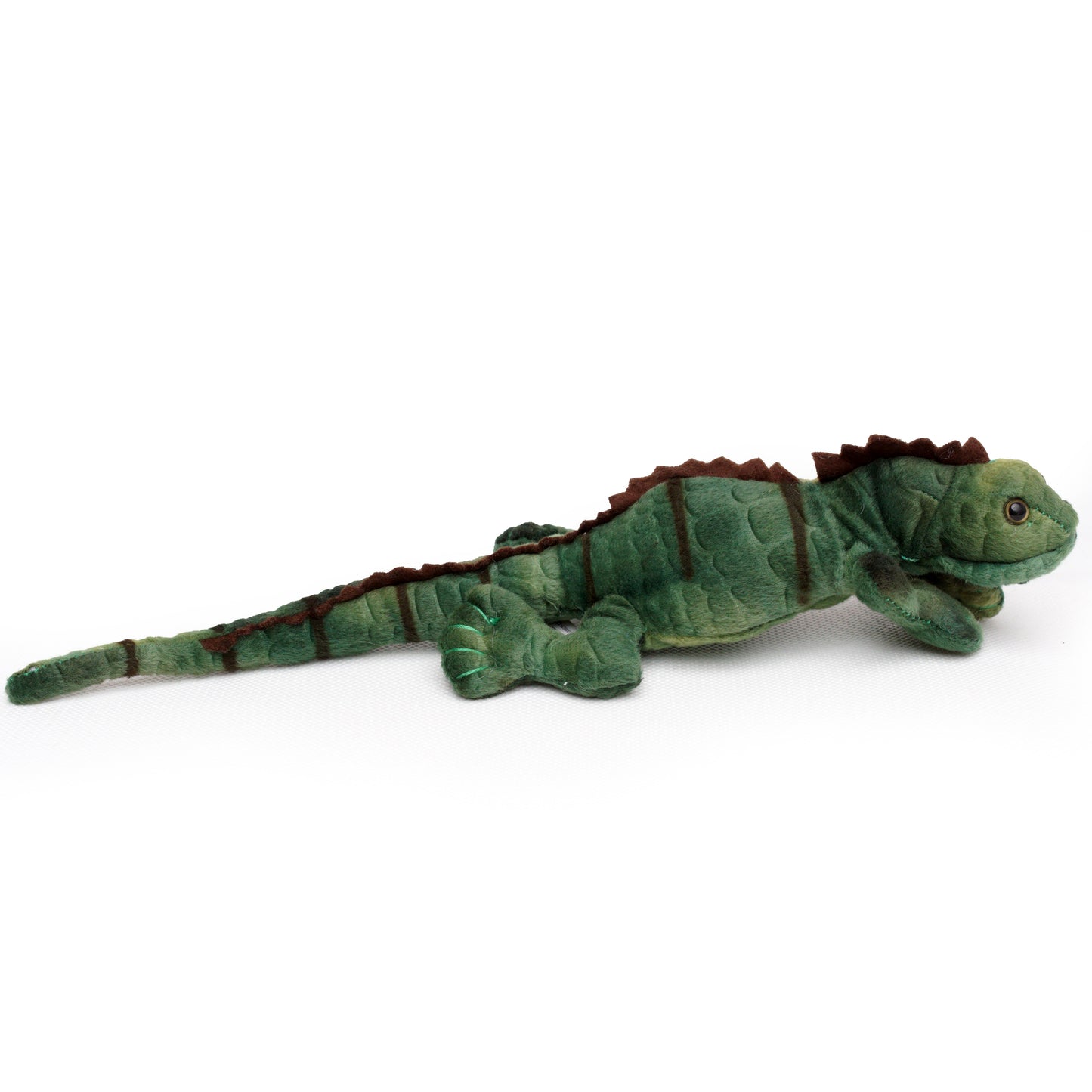 Leguan Kuscheltier grün Iguana Echse Plüsch MANDAL