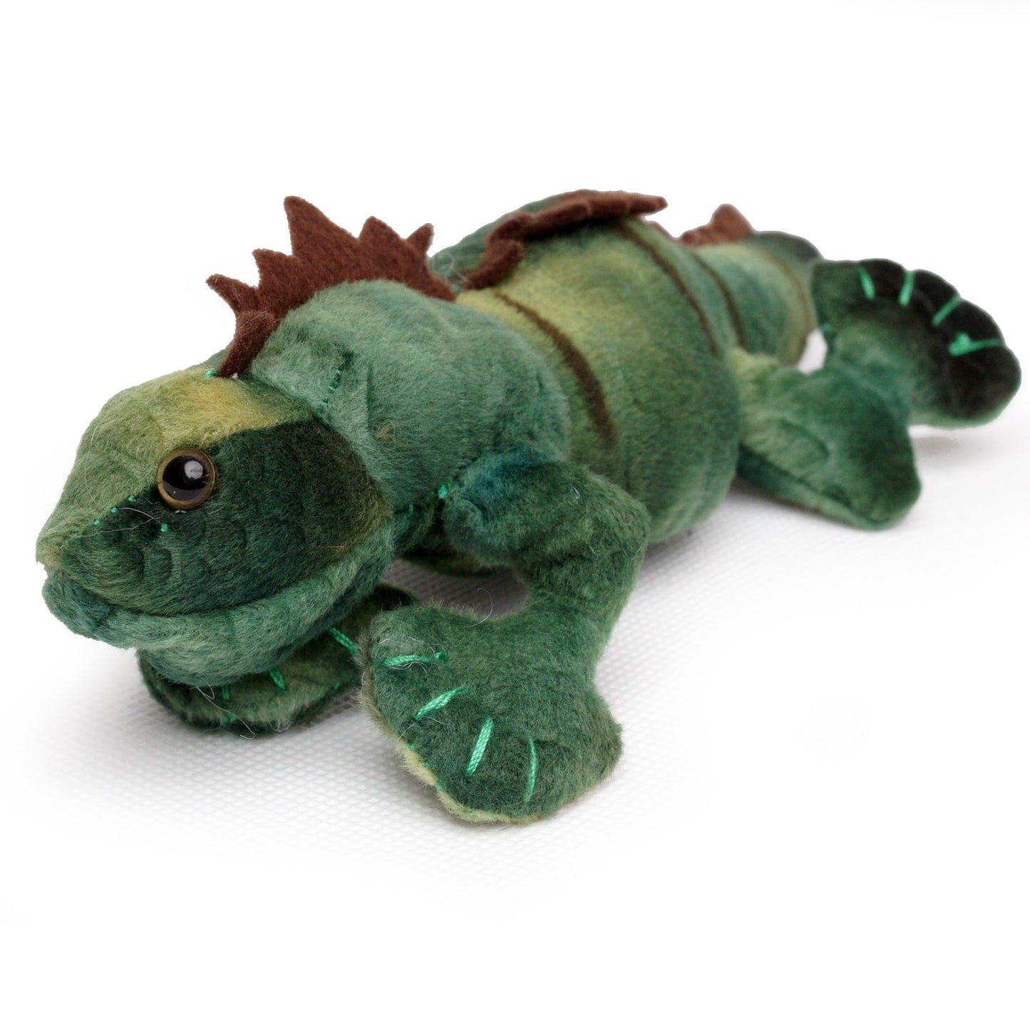 Leguan Kuscheltier grün Iguana Echse Plüsch MANDAL
