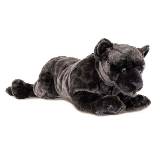 Panther Kuscheltier Leopard schwarz Plüsch BABAYAGA