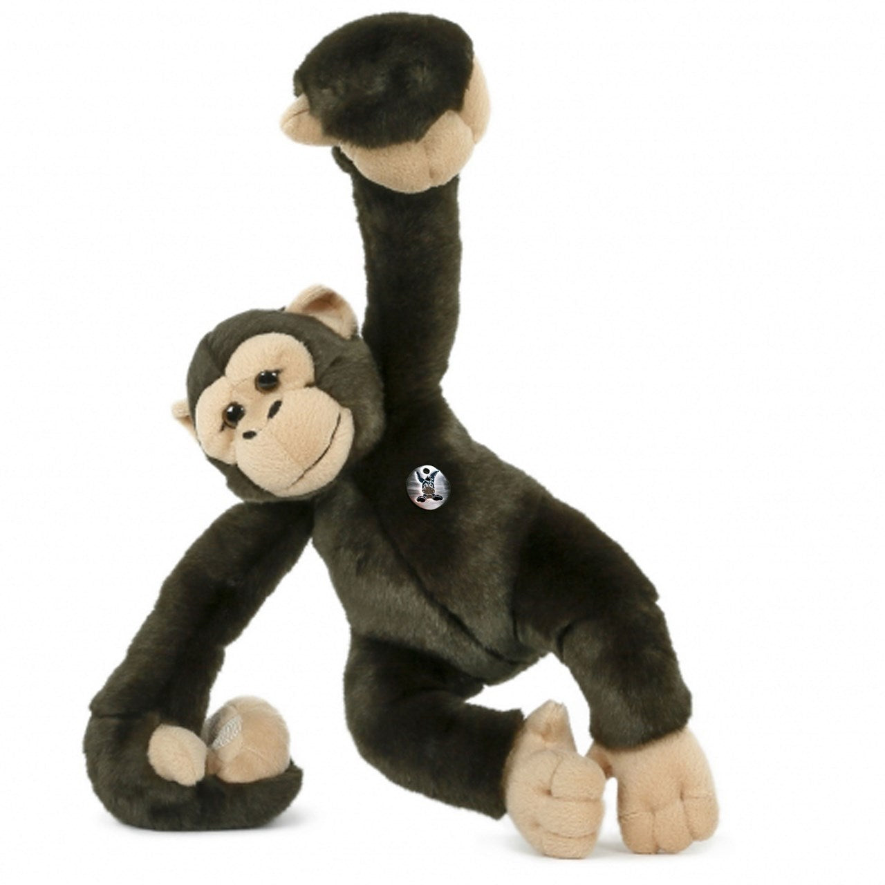 Schimpanse Kuscheltier Affe Hangelaffe Acrobats Plüsch BANANA
