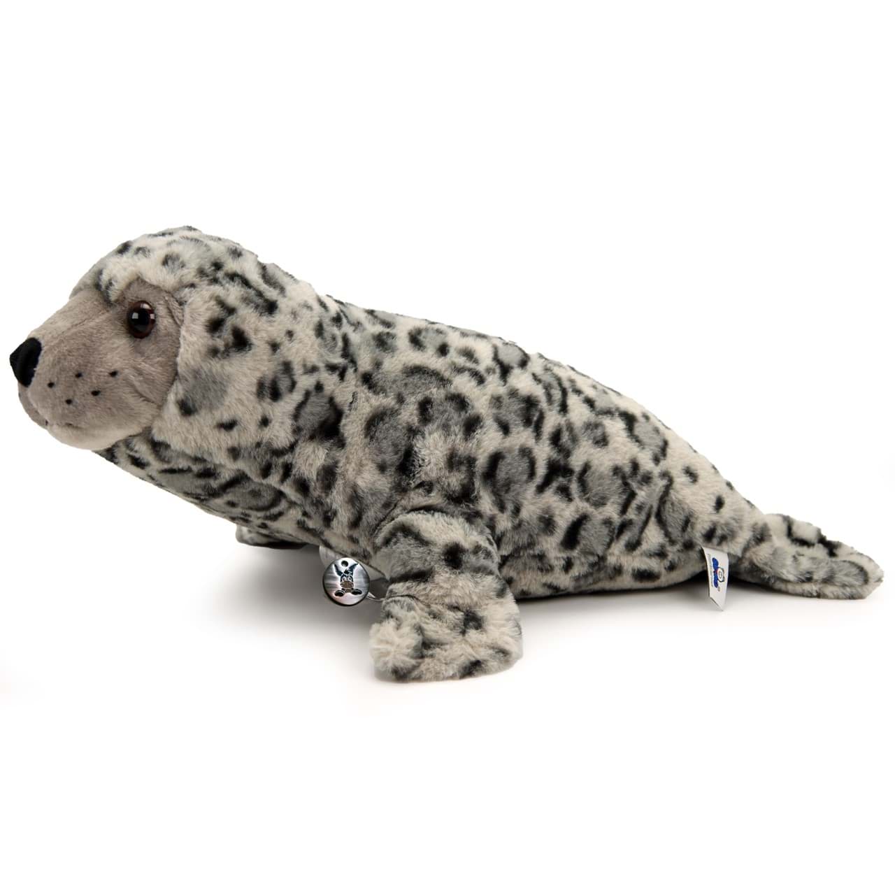 Seehund Kuscheltier Robbe gefleckt Seeleopard Plüschtier NORWIN